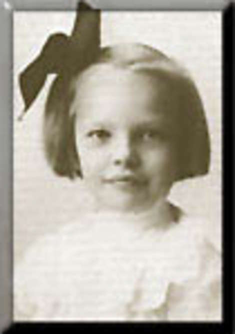 Amelia as a young girl 